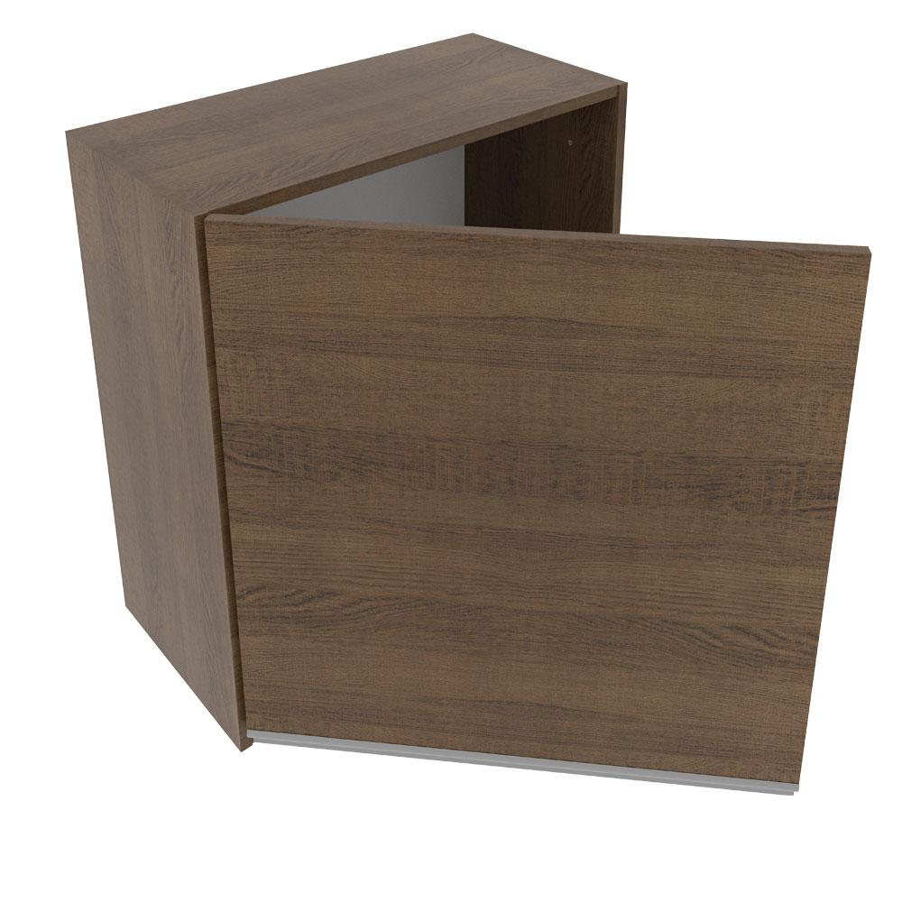 Armário de Cozinha Aéreo 60 cm 1 Porta Rustic Glamy Madesa