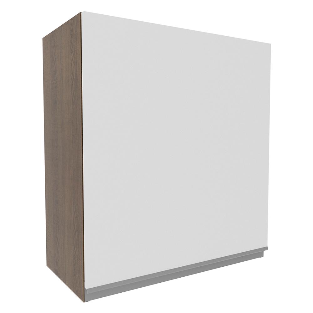 Armário de Cozinha Aéreo 60 cm 1 Porta Rustic/Branco Glamy Madesa