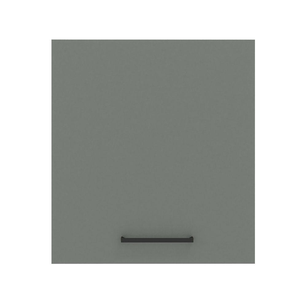 Armário de Cozinha Aéreo 60 cm 1 Porta Rustic/Cinza Agata Madesa