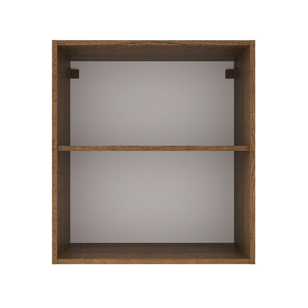Armário de Cozinha Aéreo 60 cm 1 Porta Rustic/Crema Agata Madesa