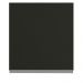 Armário de Cozinha Aéreo 60 cm 1 Porta Rustic/Preto Glamy Madesa
