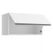 Armário de Cozinha Aéreo 60 cm 1 Porta Suspensa Branco Glamy Madesa