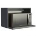 Armário de Cozinha Aéreo 60 cm com Nicho para Forno Cinza Nice Madesa