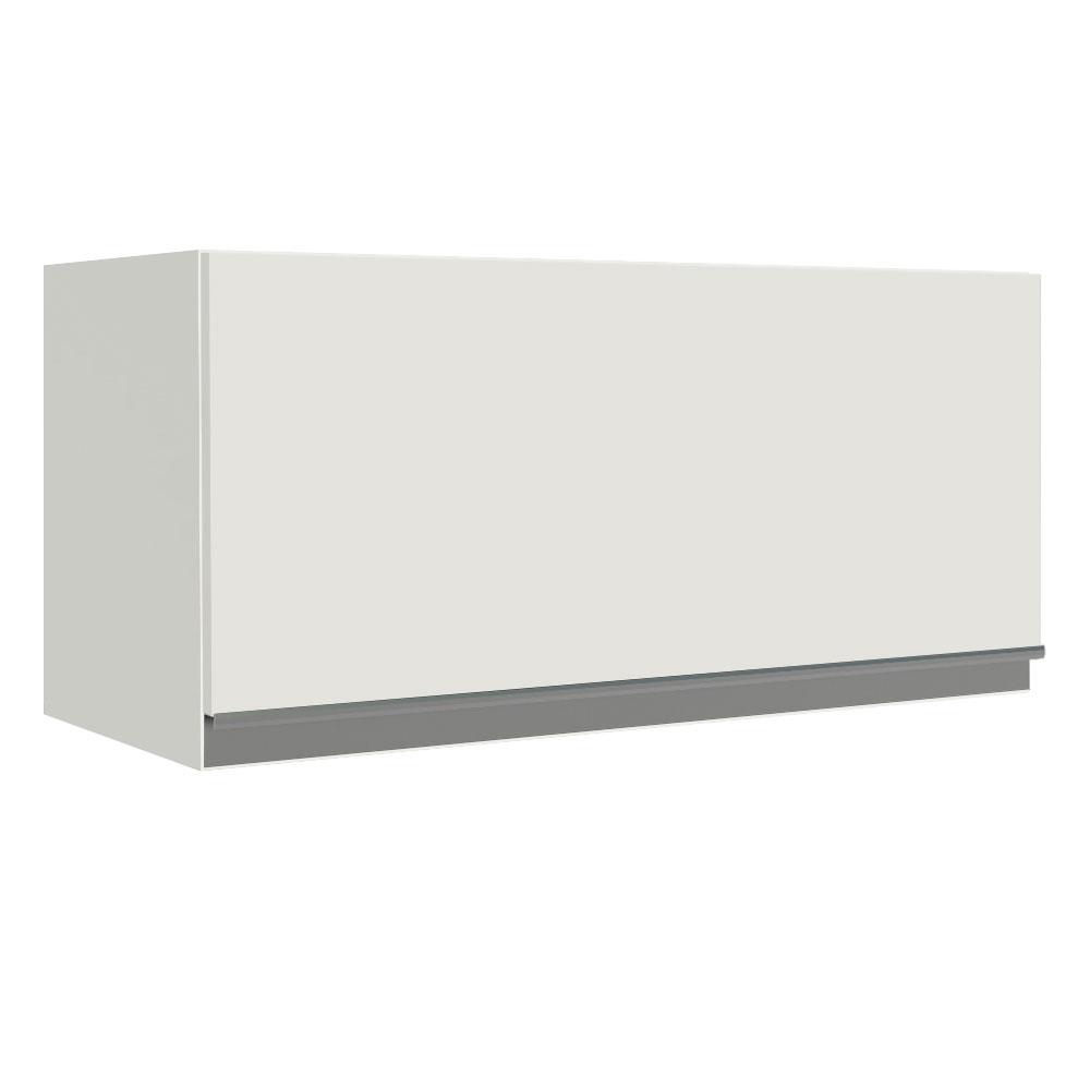 Armário de Cozinha Aéreo 70 cm 1 Porta Basculante Branco Glamy Madesa