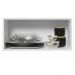 Armário de Cozinha Aéreo 70 cm 1 Porta Basculante Branco/Crema Agata Madesa