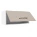 Armário de Cozinha Aéreo 70 cm 1 Porta Basculante Branco/Crema Agata Madesa