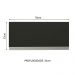 Armário de Cozinha Aéreo 70 cm 1 Porta Basculante Branco/Preto Glamy Madesa
