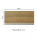 Armário de Cozinha Aéreo 70 cm 1 Porta Basculante Branco/Rustic Glamy Madesa