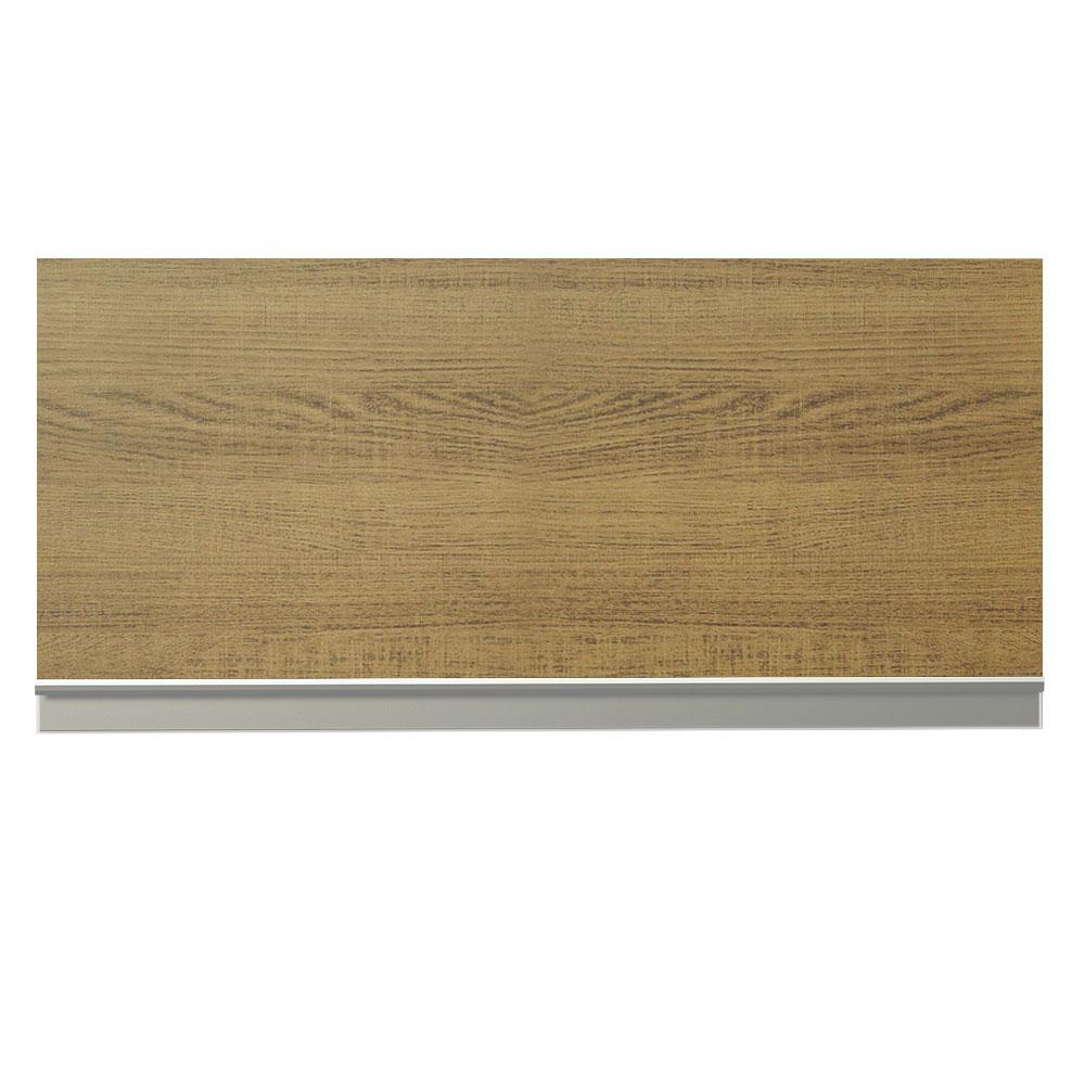 Armário de Cozinha Aéreo 70 cm 1 Porta Basculante Branco/Rustic Glamy Madesa