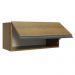 Armário de Cozinha Aéreo 70 cm 1 Porta Basculante Rustic Glamy Madesa
