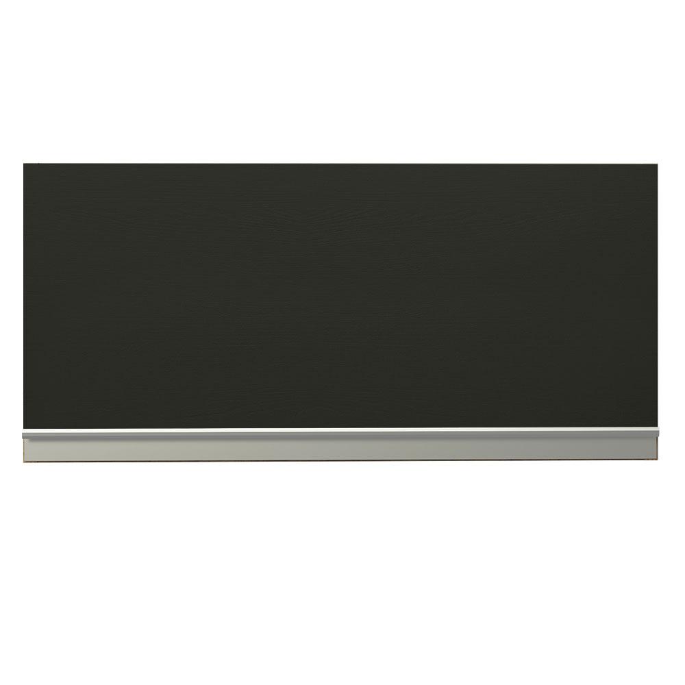 Armário de Cozinha Aéreo 70 cm 1 Porta Basculante Rustic/Preto Glamy Madesa