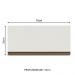 Armário de Cozinha Aéreo 70 cm 1 Porta Branco Reims Madesa