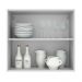Armário de Cozinha Aéreo 70 cm 2 Portas Branco Agata Madesa
