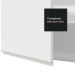 Armário de Cozinha Aéreo 70 cm 2 Portas Branco Glamy Madesa