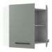 Armário de Cozinha Aéreo 70 cm 2 Portas Branco/Cinza Agata Madesa