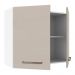 Armário de Cozinha Aéreo 70 cm 2 Portas Branco/Crema Agata Madesa