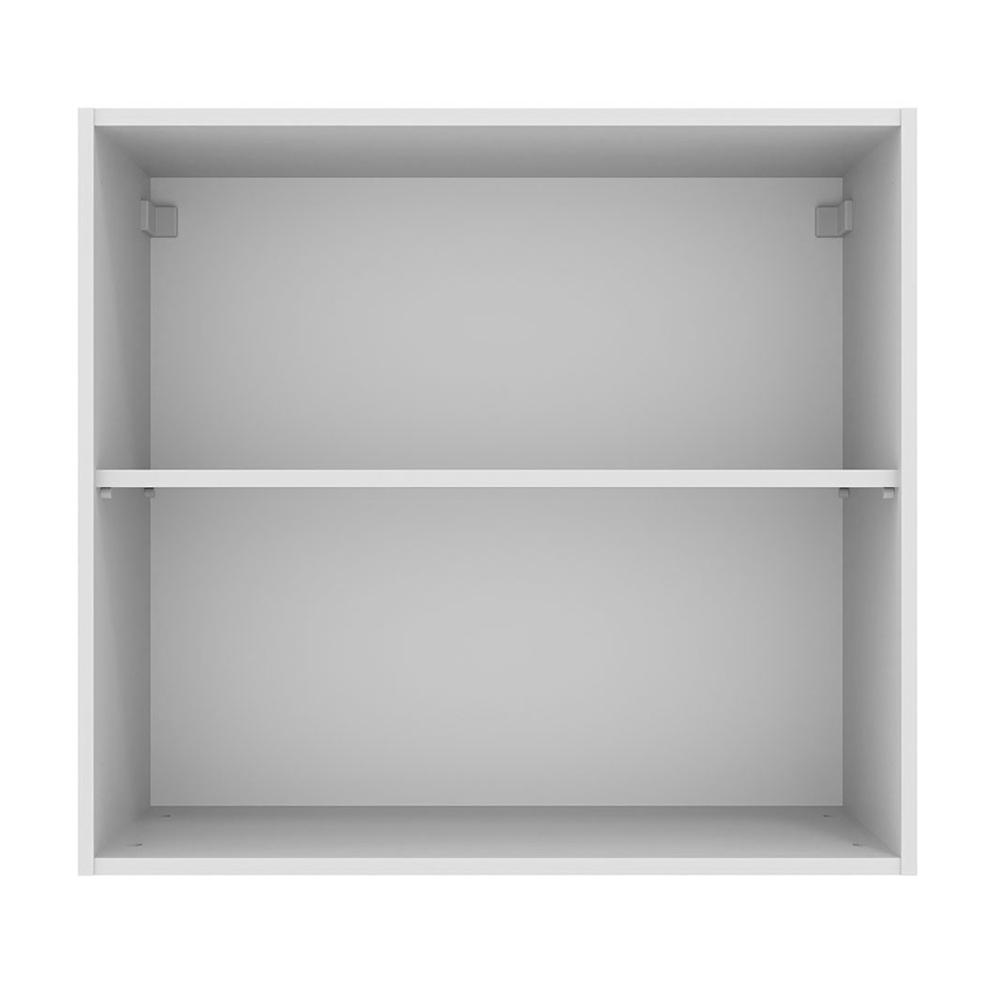 Armário de Cozinha Aéreo 70 cm 2 Portas Branco/Crema Agata Madesa
