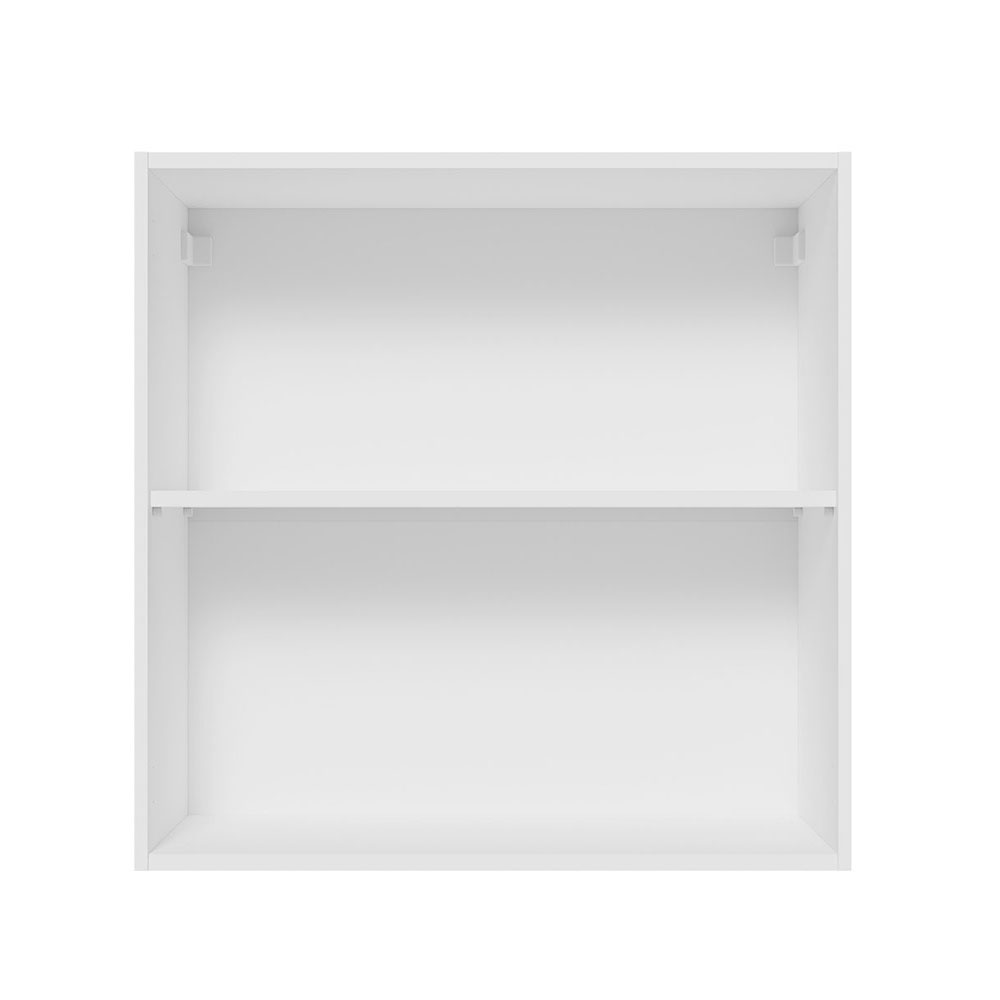 Armário de Cozinha Aéreo 70 cm 2 Portas Branco/Rustic Glamy Madesa
