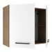 Armário de Cozinha Aéreo 70 cm 2 Portas Rustic/Branco Agata Madesa
