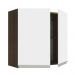 Armário de Cozinha Aéreo 70 cm 2 Portas Rustic/Branco Glamy Madesa