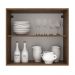 Armário de Cozinha Aéreo 70 cm 2 Portas Rustic/Cinza Agata Madesa