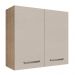 Armário de Cozinha Aéreo 70 cm 2 Portas Rustic/Crema Agata Madesa