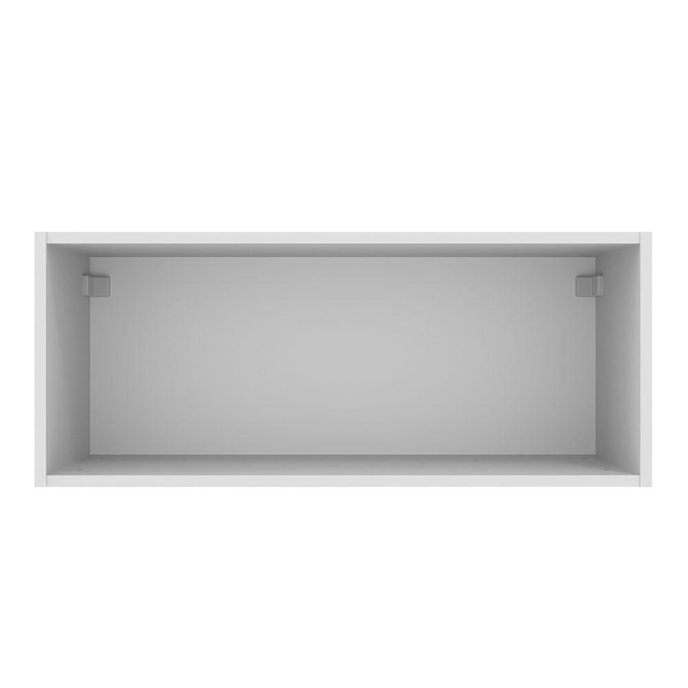 Armário de Cozinha Aéreo 80 cm 1 Porta Basculante Branco Agata Madesa
