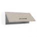 Armário de Cozinha Aéreo 80 cm 1 Porta Basculante Branco/Crema Agata Madesa