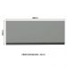 Armário de Cozinha Aéreo 80 cm 1 Porta Basculante Cinza Nice Madesa
