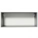 Armário de Cozinha Aéreo 80 cm 1 Porta Basculante Cinza Nice Madesa