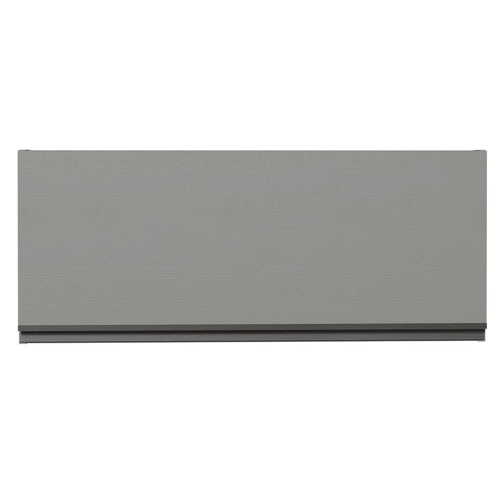 Armário de Cozinha Aéreo 80 cm 1 Porta Basculante Cinza Nice Madesa