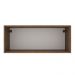 Armário de Cozinha Aéreo 80 cm 1 Porta Basculante Rustic/Branco Agata Madesa