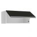 Armário de Cozinha Aéreo 80 cm 1 Porta Branco/Preto Glamy Madesa