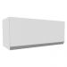 Armário de Cozinha Aéreo 80 cm 1 Porta Suspensa Branco Glamy Madesa