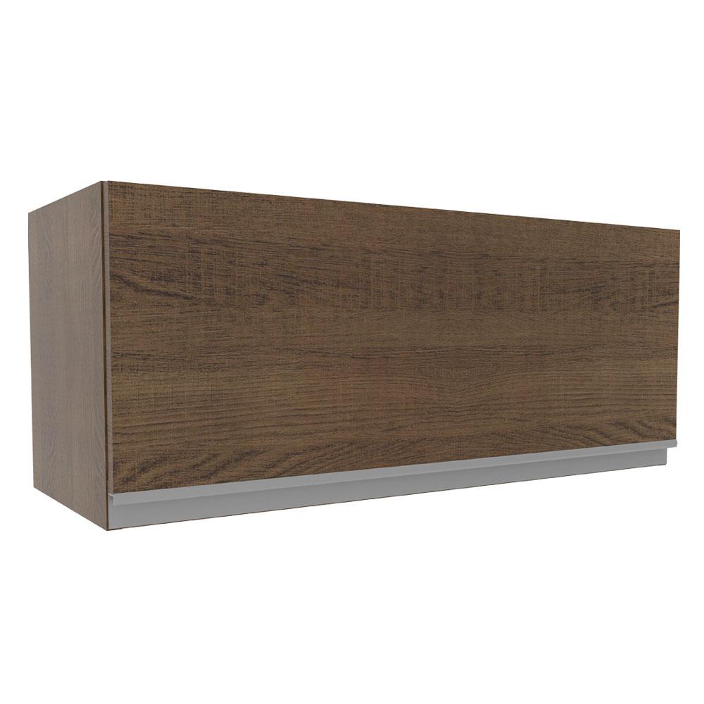 Armário de Cozinha Aéreo 80 cm 1 Porta Suspensa Rustic Glamy Madesa