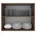 Armário de Cozinha Aéreo 80 cm 2 Portas Rustic Glamy Madesa
