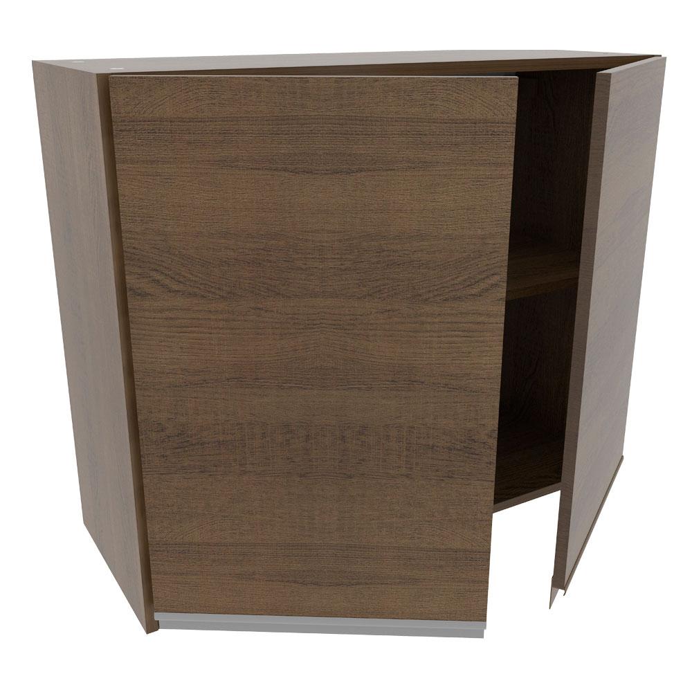 Armário de Cozinha Aéreo 80 cm 2 Portas Rustic Glamy Madesa