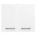 Armário de Cozinha Aéreo 80 cm 2 Portas Rustic/Branco Agata Madesa