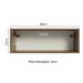 Armário de Cozinha Aéreo com Nicho Aberto 60cm Rustic Emilly Madesa