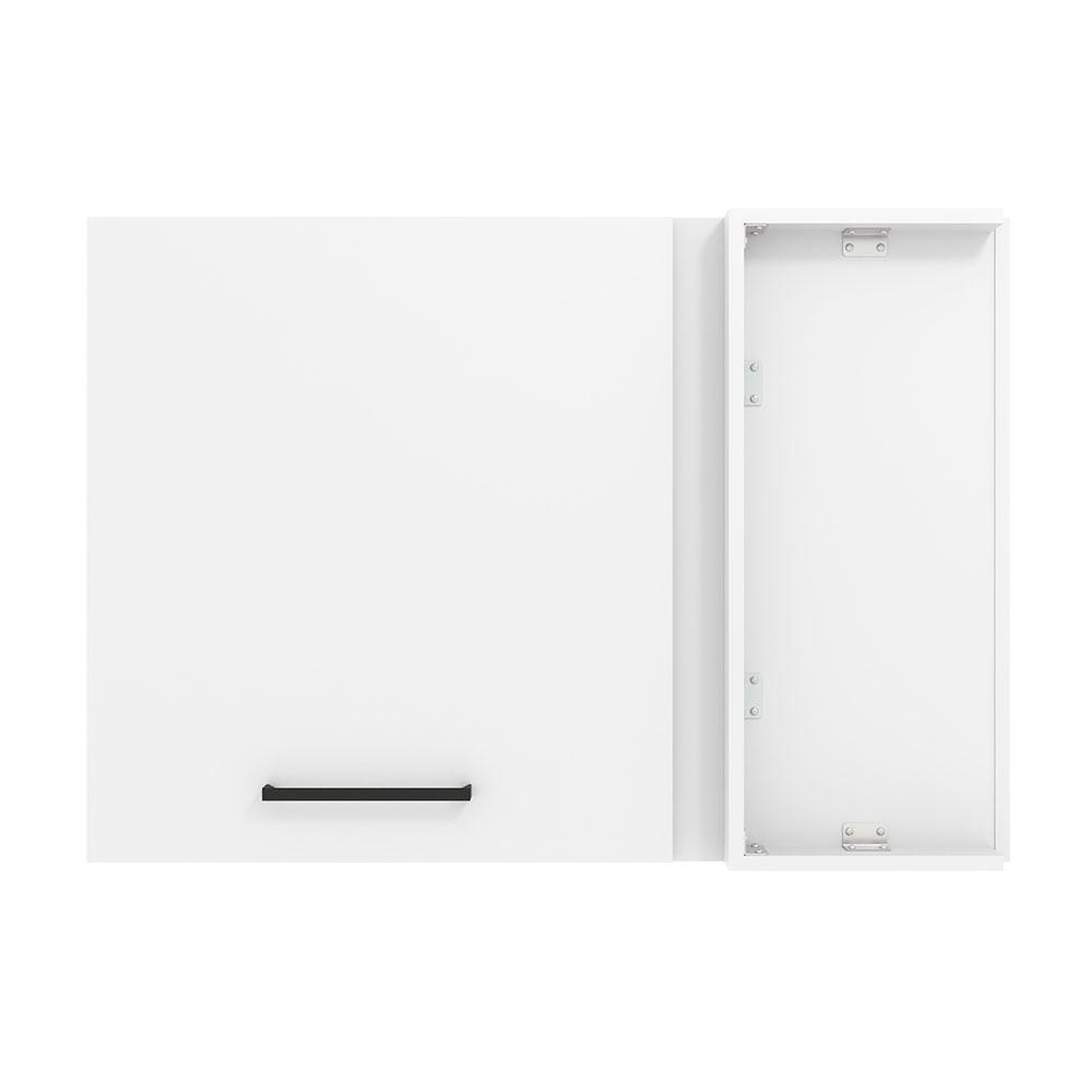 Armário de Cozinha Aéreo de Canto 1 Porta Branco Agata Madesa