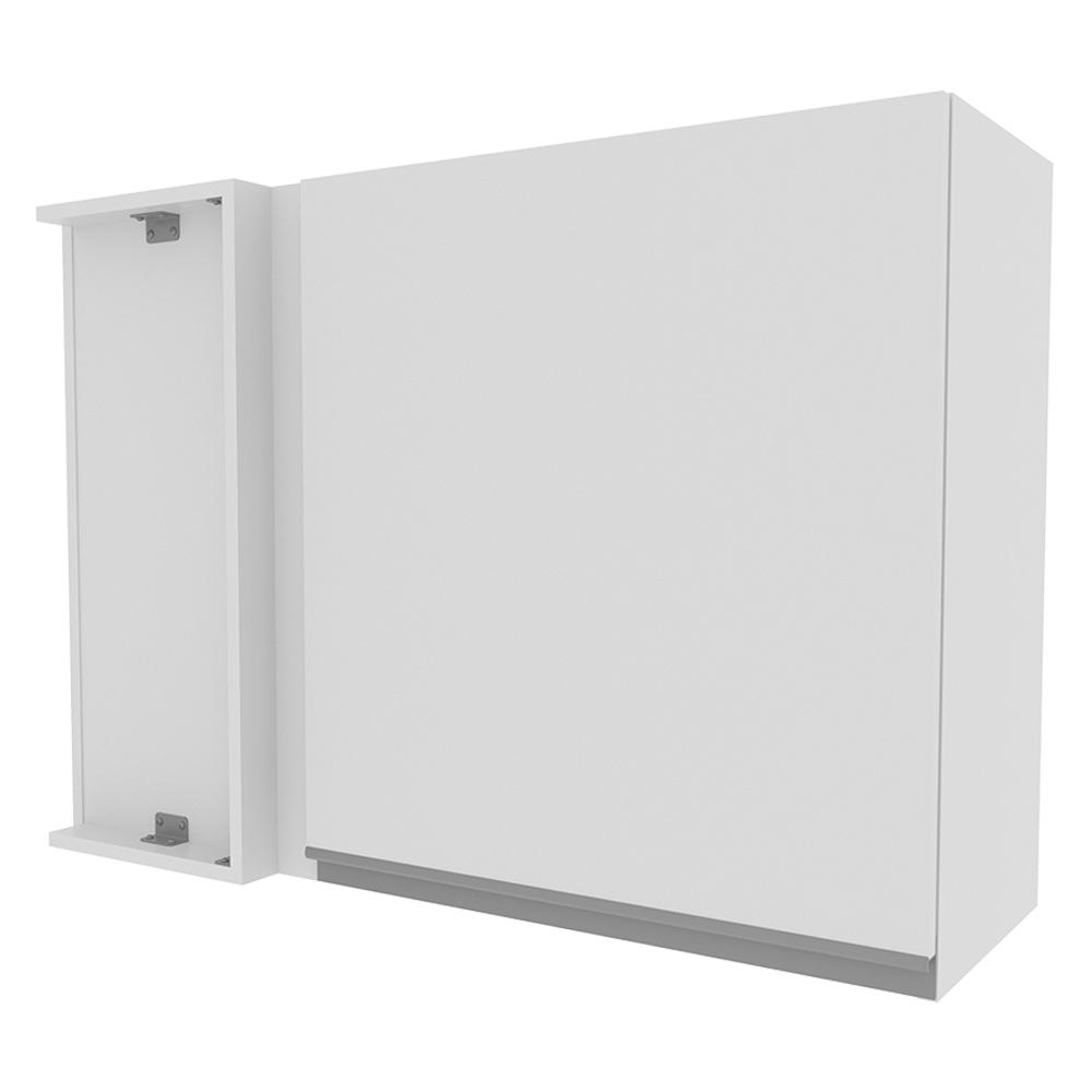 Armário de Cozinha Aéreo de Canto 1 Porta Branco Glamy Madesa