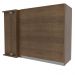 Armário de Cozinha Aéreo de Canto 1 Porta Rustic Glamy Madesa