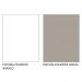 Armário de Cozinha Aéreo de Canto 100% MDF com 1 Porta e Adega Branco/Crema Smart Madesa