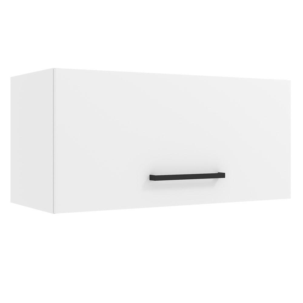 Armário de Cozinha Aéreo de Cozinha 70 cm 1 Porta Basculante Branco Agata Madesa