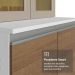 Armário de Cozinha Compacta 100% MDF 180 cm Branco/Rustic/Crema Smart Madesa 03