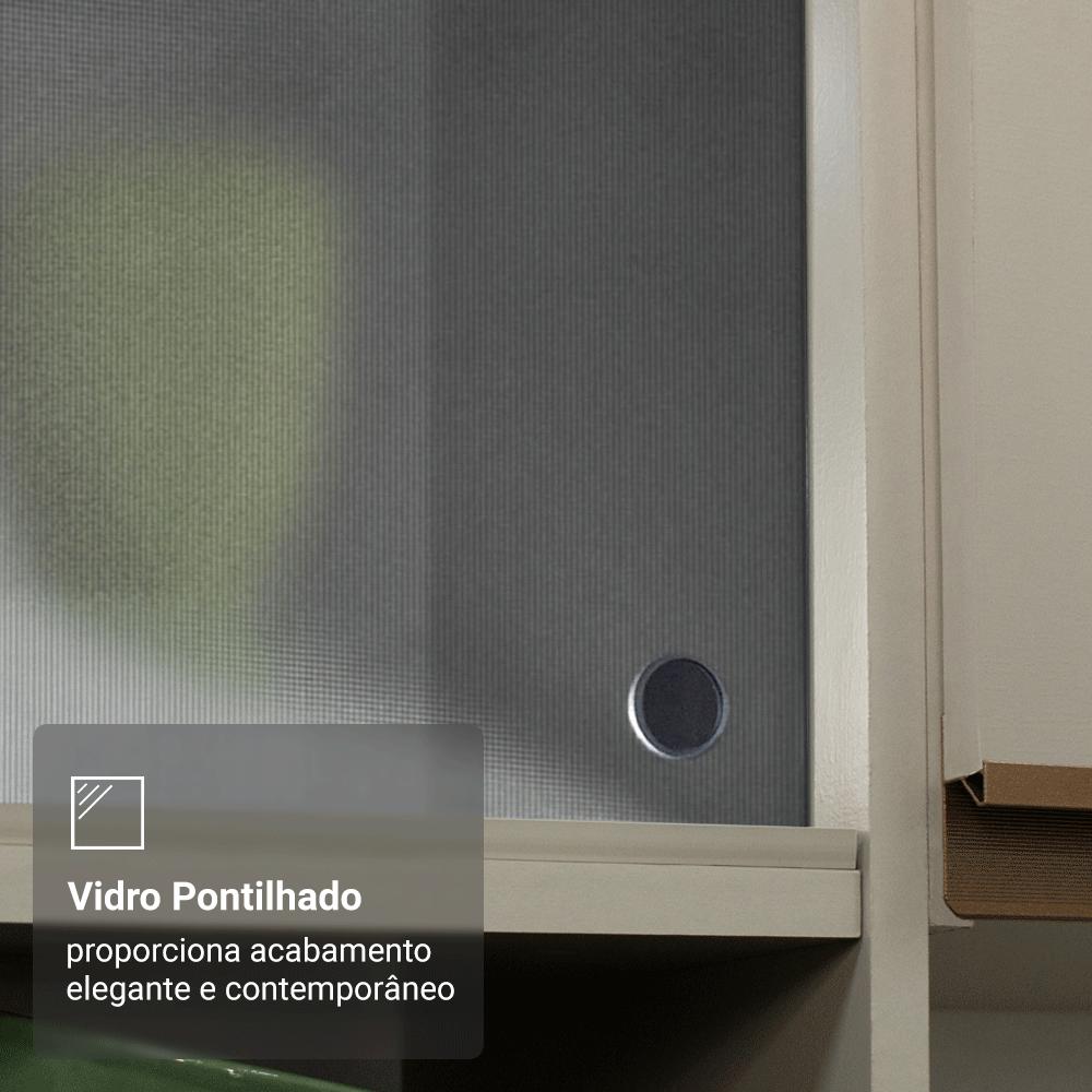 Armário de Cozinha Compacta 120 cm Crema Nice Madesa 02