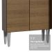 Armário de Cozinha Compacta 156 cm Rustic Emilly Madesa 02
