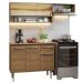 Armário de Cozinha Compacta 165cm Rustic Emilly Madesa 02