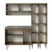 Armário de Cozinha Compacta 169cm com Pia Rustic Emilly Madesa 14