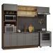 Armário de Cozinha Compacta 180 cm BC Vik Madesa 04